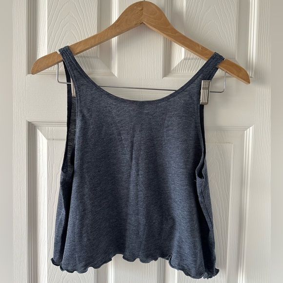 Next Level Apparel crop top Size Medium Gray Death Valley California - Picture 2 of 10